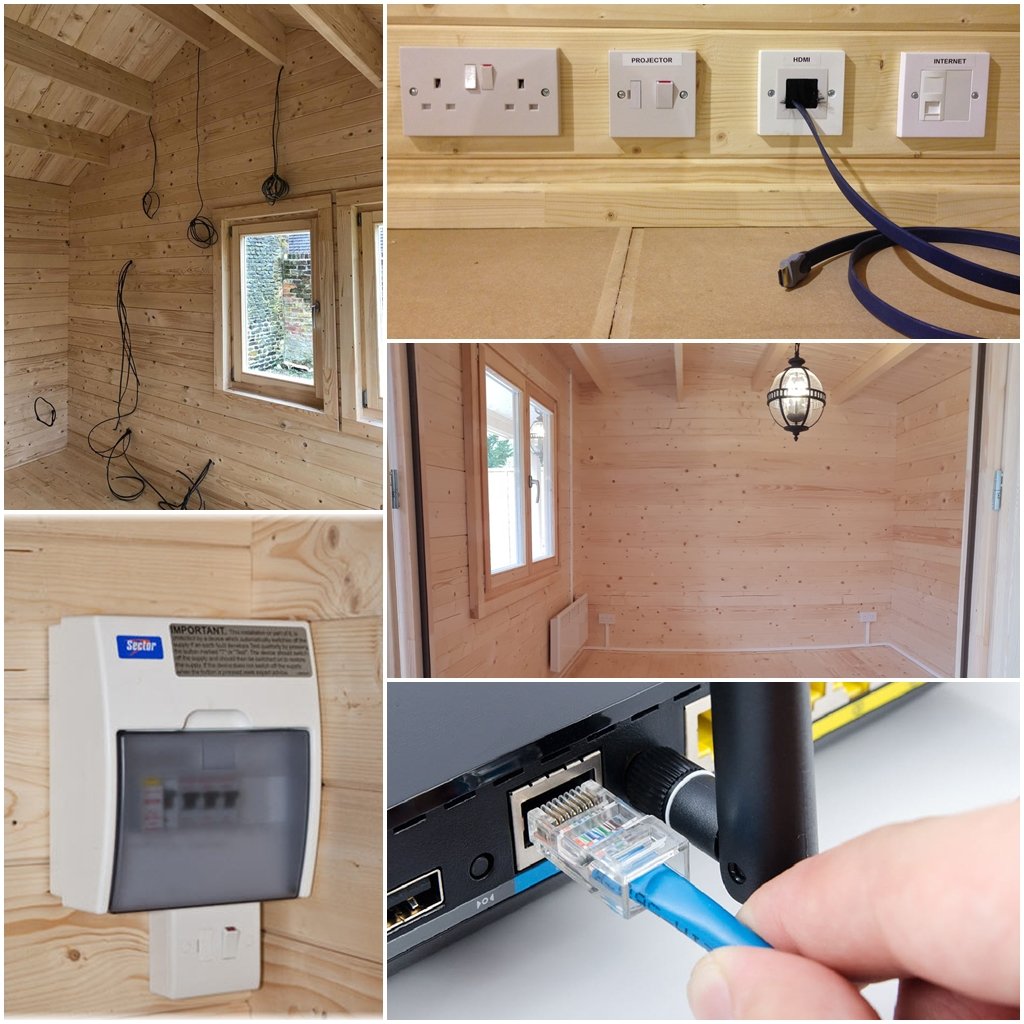 Our standard electrical packages can be upgraded to suit your individual requirements